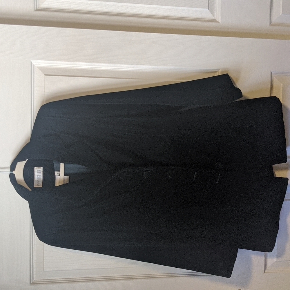 Vintage green velvet coat